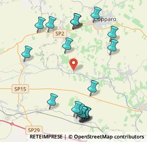 Mappa Via Argine Volano, 44034 Copparo FE, Italia (4.875)