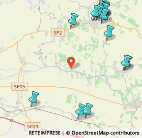 Mappa Via Argine Volano, 44034 Copparo FE, Italia (6.01235)