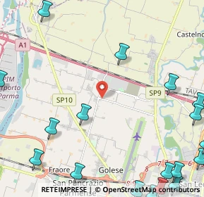 Mappa Str. Parma Rotta, 43031 Roncopascolo PR, Italia (3.7445)