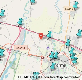 Mappa Str. Parma Rotta, 43031 Roncopascolo PR, Italia (6.6635)