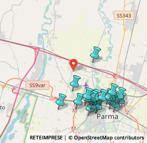 Mappa Str. Parma Rotta, 43031 Roncopascolo PR, Italia (4.573)