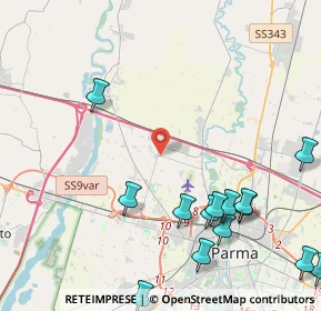 Mappa Str. Parma Rotta, 43031 Roncopascolo PR, Italia (5.69143)