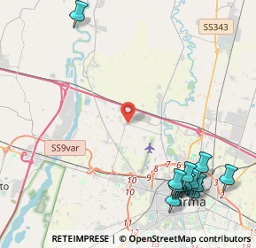 Mappa Str. Parma Rotta, 43031 Roncopascolo PR, Italia (5.875)