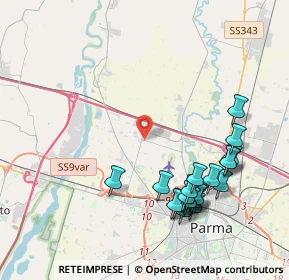 Mappa Str. Parma Rotta, 43031 Roncopascolo PR, Italia (4.575)