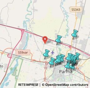 Mappa Str. Parma Rotta, 43031 Roncopascolo PR, Italia (4.946)