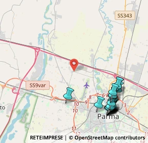 Mappa Str. Parma Rotta, 43031 Roncopascolo PR, Italia (5.4385)