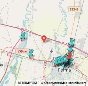 Mappa Str. Parma Rotta, 43031 Roncopascolo PR, Italia (5.083)