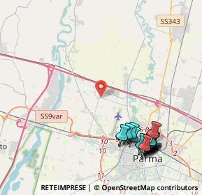 Mappa Str. Parma Rotta, 43031 Roncopascolo PR, Italia (5.2575)