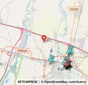 Mappa Str. Parma Rotta, 43031 Roncopascolo PR, Italia (5.72923)