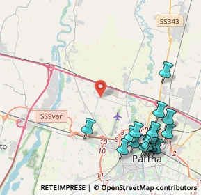 Mappa Str. Parma Rotta, 43031 Roncopascolo PR, Italia (5.27412)