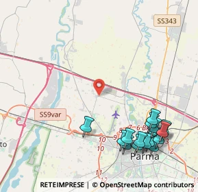 Mappa Str. Parma Rotta, 43031 Roncopascolo PR, Italia (5.36)