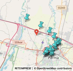 Mappa Str. Parma Rotta, 43031 Roncopascolo PR, Italia (4.5405)