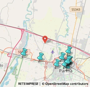 Mappa Str. Parma Rotta, 43031 Roncopascolo PR, Italia (5.07833)