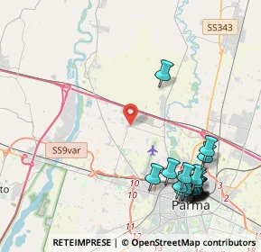 Mappa Str. Parma Rotta, 43031 Roncopascolo PR, Italia (5.3175)