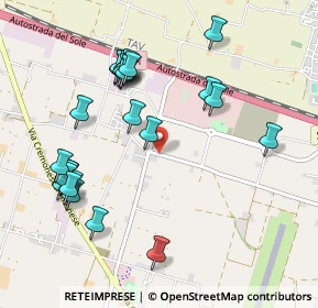 Mappa Str. Parma Rotta, 43031 Roncopascolo PR, Italia (1.08462)