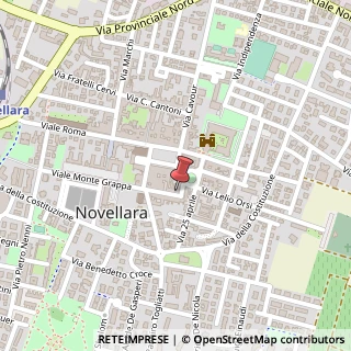 Mappa Via Giovanni Penelli, 2, 42017 Novellara, Reggio nell'Emilia (Emilia Romagna)