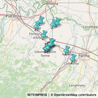 Mappa Frazione Ponte Ghiara, 43039 Salsomaggiore Terme PR, Italia (9.53167)
