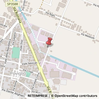 Mappa Via Grande, 7, 42028 Poviglio, Reggio nell'Emilia (Emilia Romagna)