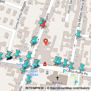Mappa Corso Porta Po, 44121 Ferrara FE, Italia (0.0931)