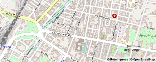 Mappa Ferrara