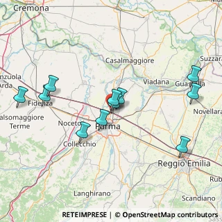 Mappa Via Arandora Star, 43122 Parma PR, Italia (15.64909)