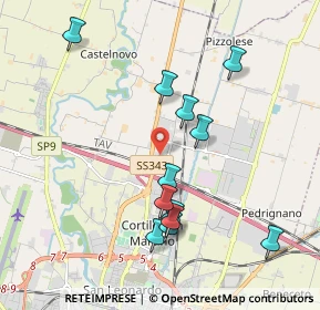 Mappa Via Arandora Star, 43100 Parma PR, Italia (1.97083)