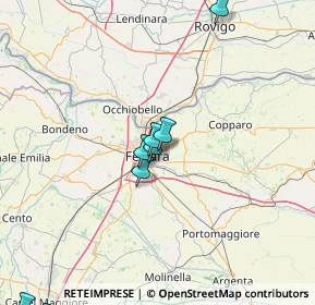 Mappa Via Girolamo Chizzolini, 44123 Ferrara FE, Italia (33.4975)
