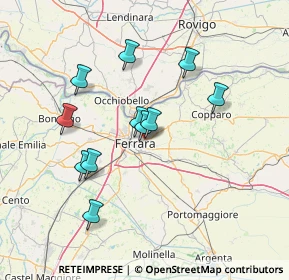 Mappa Via Girolamo Chizzolini, 44123 Ferrara FE, Italia (12.87818)