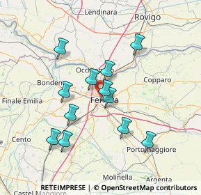 Mappa , 44122 Ferrara FE, Italia (12.91167)