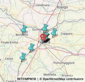 Mappa , 44122 Ferrara FE, Italia (5.94308)