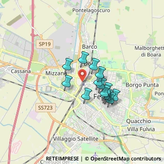 Mappa , 44122 Ferrara FE, Italia (1.25357)