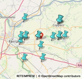 Mappa SP 20, 44123 Ferrara FE, Italia (6.95471)