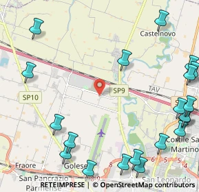 Mappa Strada Rota Ligneres, 43126 Baganzola PR, Italia (3.1885)