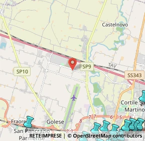 Mappa Strada Rota Ligneres, 43126 Baganzola PR, Italia (4.515)