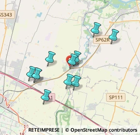 Mappa Via Ildebrando Cocconi, 43058 Sorbolo PR, Italia (3.32182)