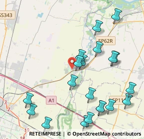 Mappa Via Ildebrando Cocconi, 43058 Sorbolo PR, Italia (4.889)