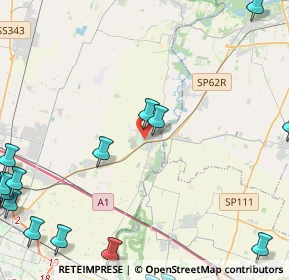 Mappa Via Ildebrando Cocconi, 43058 Sorbolo PR, Italia (7.4065)