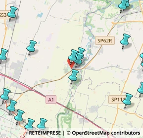 Mappa Via Ildebrando Cocconi, 43058 Sorbolo PR, Italia (6.4245)