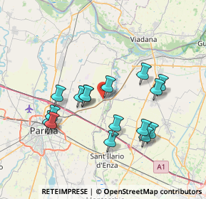 Mappa Via Ildebrando Cocconi, 43058 Sorbolo PR, Italia (6.97375)