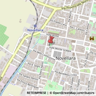 Mappa Viale Monte Grappa, 40, 42017 Novellara, Reggio nell'Emilia (Emilia Romagna)