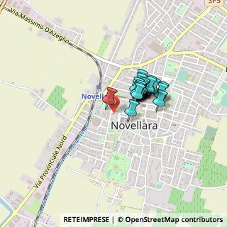 Mappa Viale Nazario Sauro, 42017 Novellara RE, Italia (0.2765)