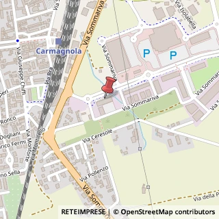 Mappa Via Sommariva, 31, 10022 Carmagnola, Torino (Piemonte)