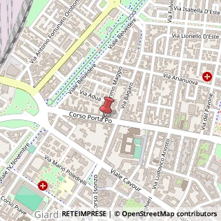 Mappa Corso porta po 159/a, 44100 Ferrara, Ferrara (Emilia Romagna)