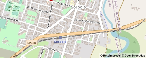 Mappa Sorbolo