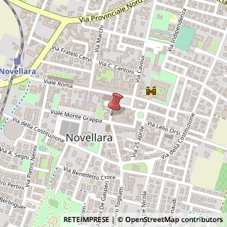 Mappa Via Vittorio Veneto, 15, 42017 Novellara, Reggio nell'Emilia (Emilia Romagna)