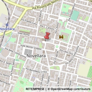 Mappa Piazza unita' d'italia 15, 42017 Novellara, Reggio nell'Emilia (Emilia Romagna)