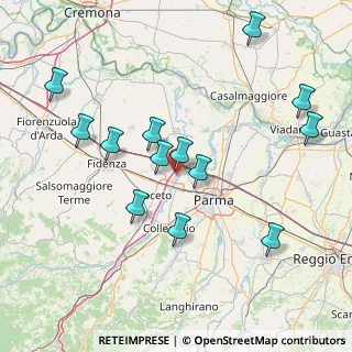 Mappa Via Berna, 43010 Fontevivo PR, Italia (16.33308)