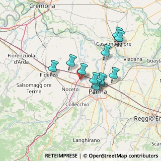 Mappa Via Berna, 43010 Fontevivo PR, Italia (11.09636)