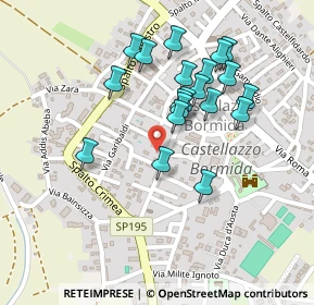 Mappa Via Giuseppe Verdi, 15073 Castellazzo Bormida AL, Italia (0.2105)