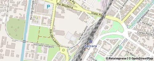 Mappa Ferrara